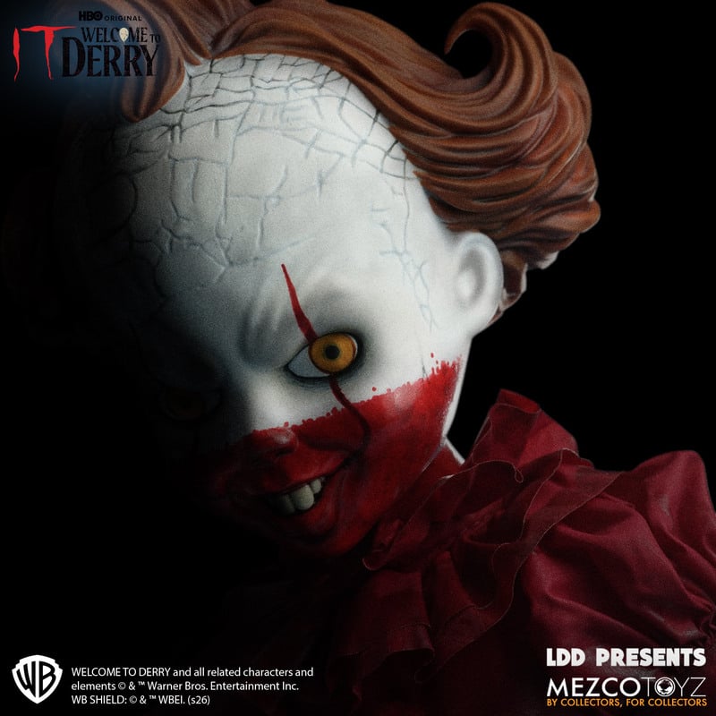 SPECIAL ORDER Mezco Toyz - Living Dead Dolls - IT: Welcome to Derry - Pennywise [JP]