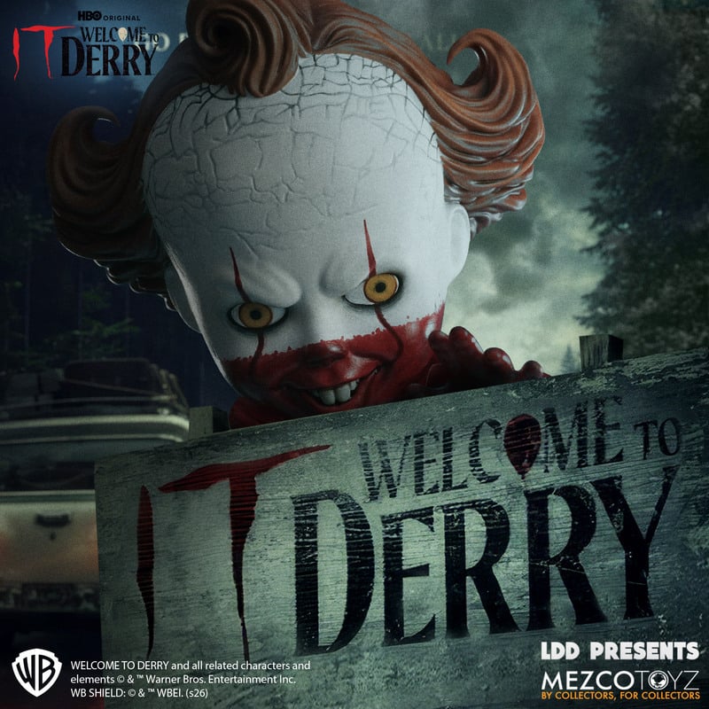 SPECIAL ORDER Mezco Toyz - Living Dead Dolls - IT: Welcome to Derry - Pennywise [JP]