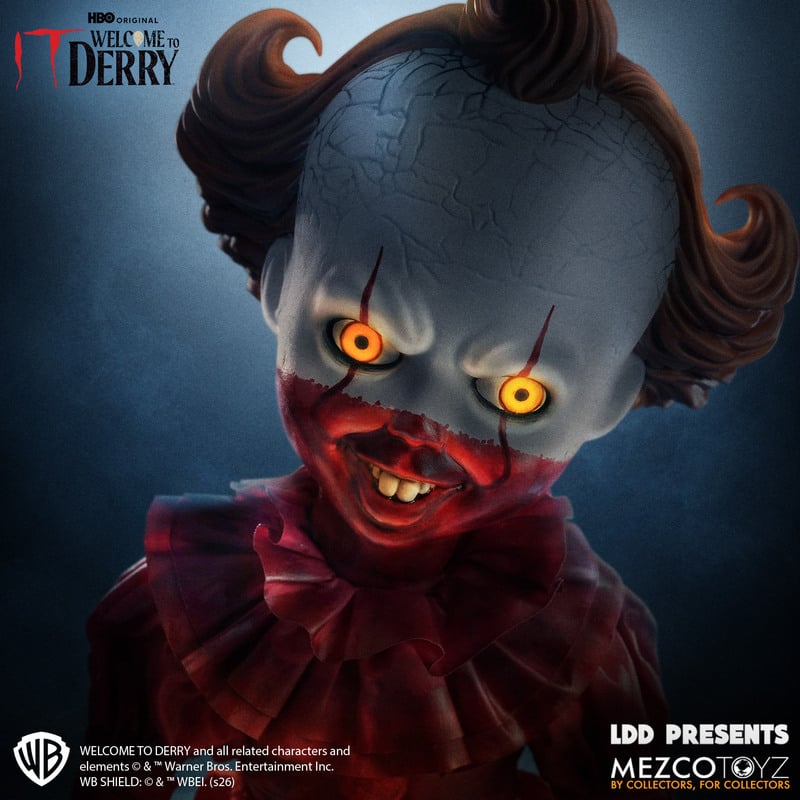 SPECIAL ORDER Mezco Toyz - Living Dead Dolls - IT: Welcome to Derry - Pennywise [JP]