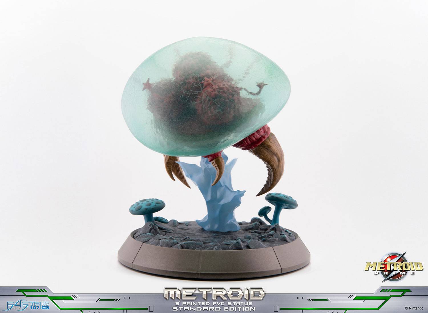 SPECIAL ORDER First 4 Figures - Metroid Prime Glow-in-the-Dark Soft Vinyl Figure - Metroid [JP]
