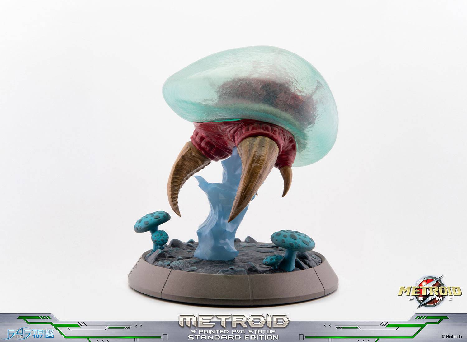 SPECIAL ORDER First 4 Figures - Metroid Prime Glow-in-the-Dark Soft Vinyl Figure - Metroid [JP]