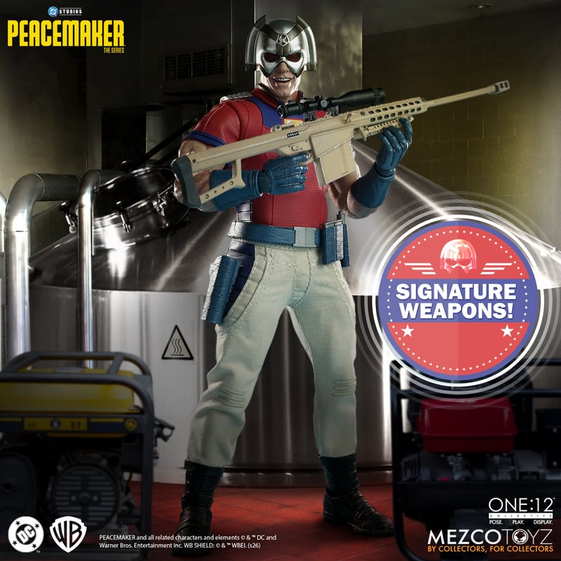 SPECIAL ORDER Mezco Toyz - One:12 Collective - Peacemaker - Peacemaker 1/12 [JP]