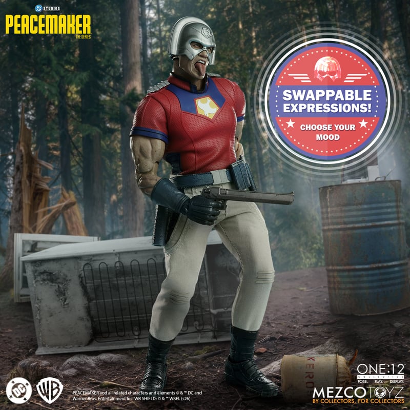 SPECIAL ORDER Mezco Toyz - One:12 Collective - Peacemaker - Peacemaker 1/12 [JP]