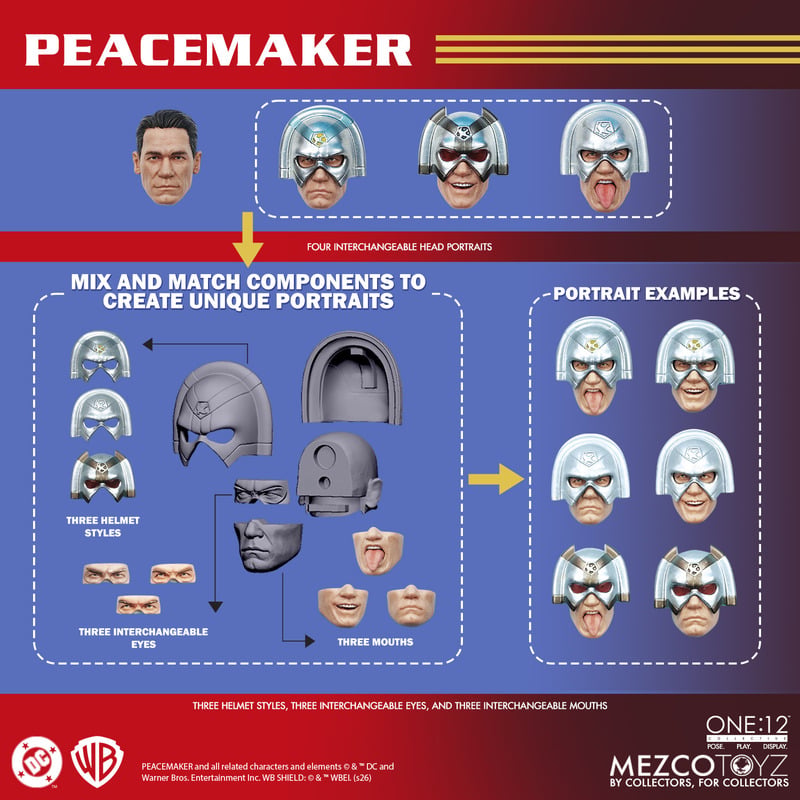SPECIAL ORDER Mezco Toyz - One:12 Collective - Peacemaker - Peacemaker 1/12 [JP]