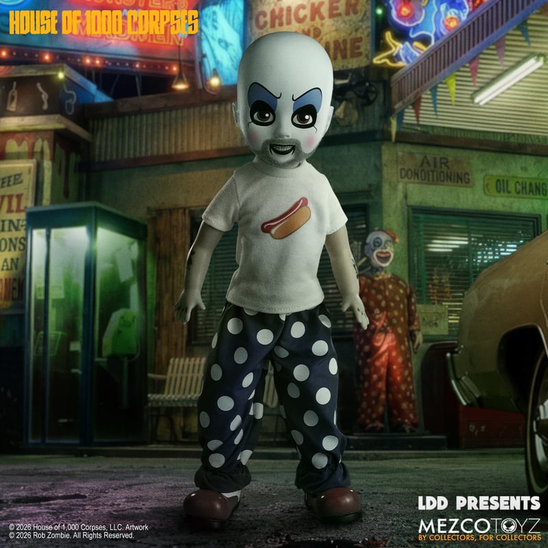SPECIAL ORDER Mezco Toyz - Living Dead Dolls - House of 1000 Corpses - Captain Spaulding [JP]