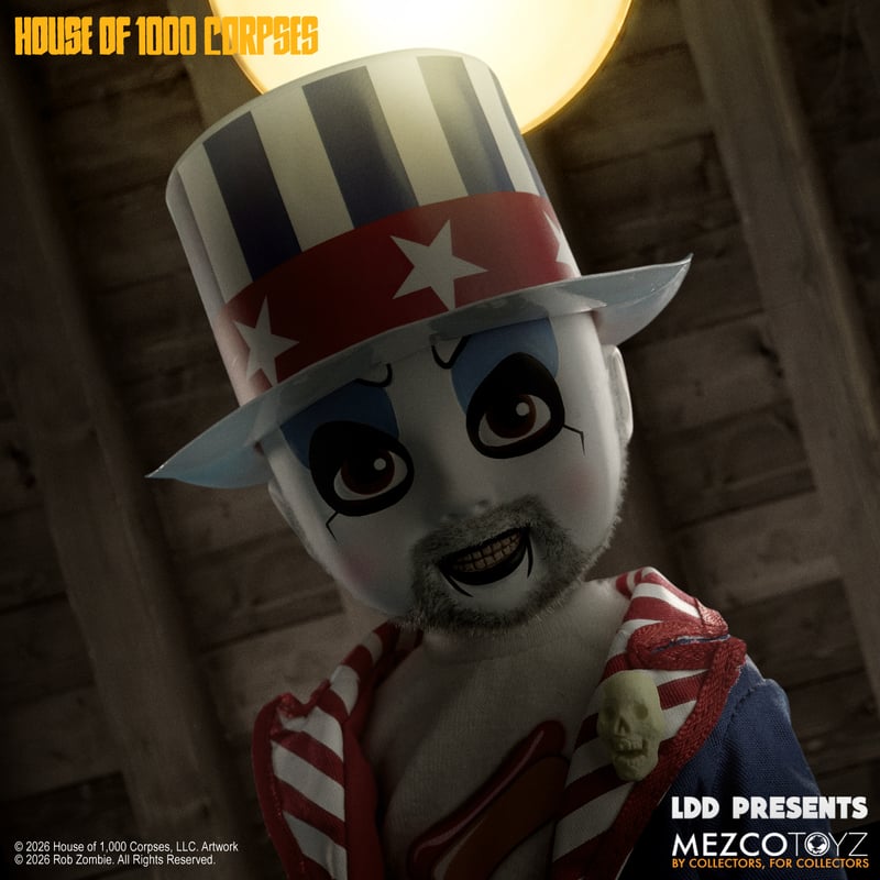 SPECIAL ORDER Mezco Toyz - Living Dead Dolls - House of 1000 Corpses - Captain Spaulding [JP]