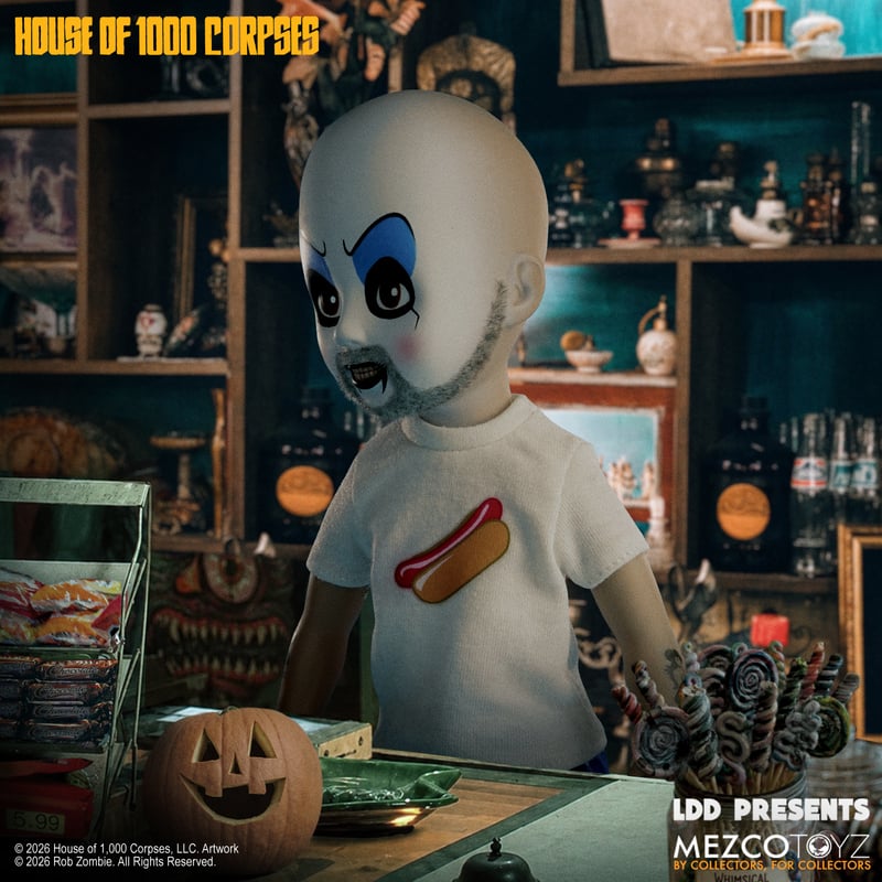 SPECIAL ORDER Mezco Toyz - Living Dead Dolls - House of 1000 Corpses - Captain Spaulding [JP]
