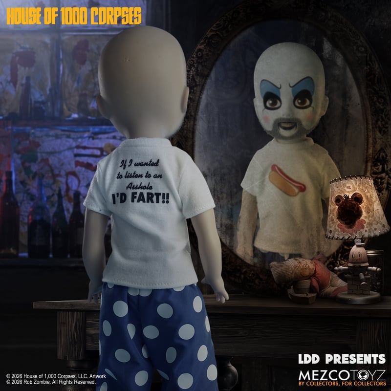 SPECIAL ORDER Mezco Toyz - Living Dead Dolls - House of 1000 Corpses - Captain Spaulding [JP]
