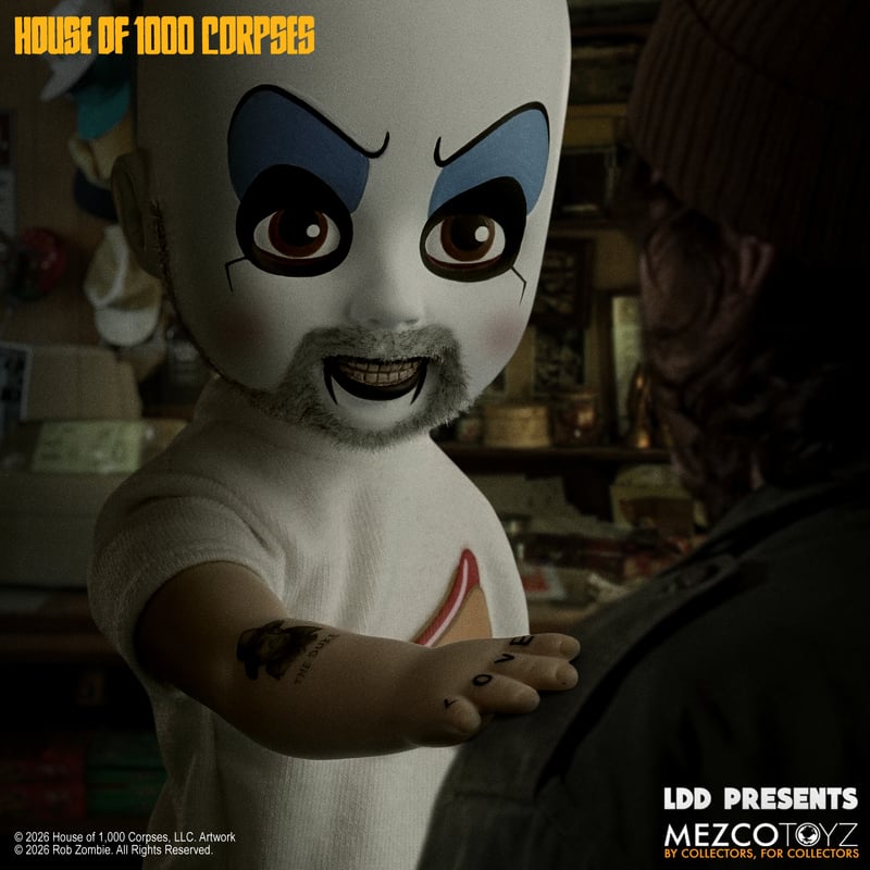 SPECIAL ORDER Mezco Toyz - Living Dead Dolls - House of 1000 Corpses - Captain Spaulding [JP]