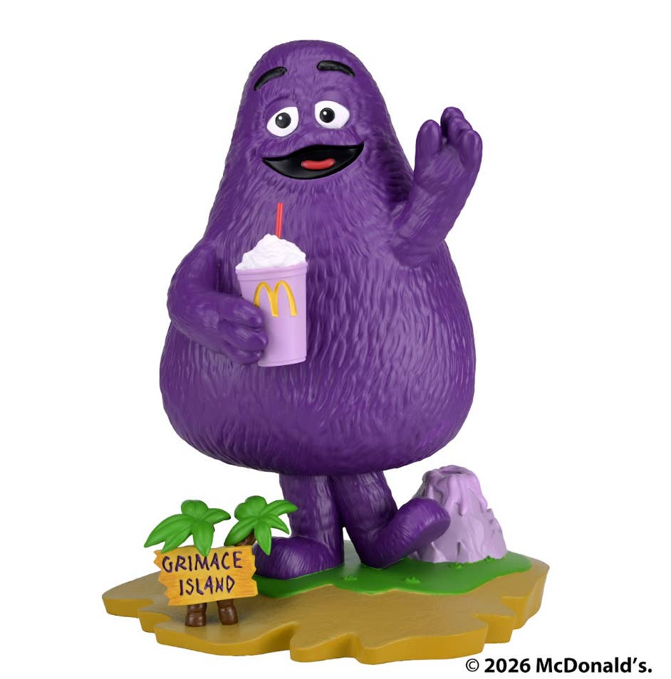 SPECIAL ORDER Neca - Head Knocker - McDonald's - Grimace [JP]