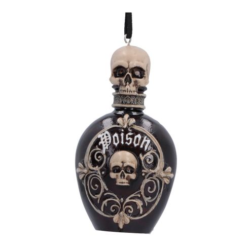 SPECIAL ORDER Nemesis Now - House of Obscura - Poison Bottle Hanging Ornament [JP]