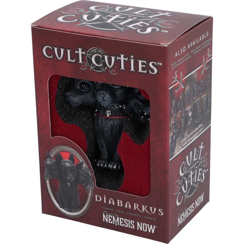 SPECIAL ORDER Nemesis Now - Cult Cuties - Diabarkus Occult Cerberus Figurine [JP]