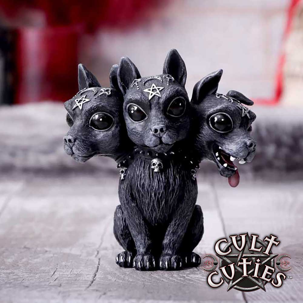 SPECIAL ORDER Nemesis Now - Cult Cuties - Diabarkus Occult Cerberus Figurine [JP]