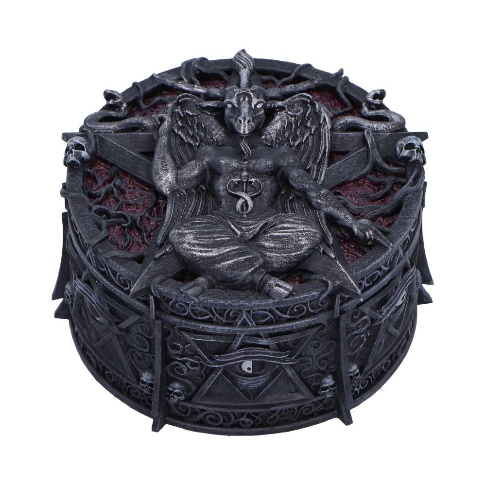 SPECIAL ORDER Nemesis Now - Baphoment Collection - Hoard of the Baphomet Trinket Box [JP]