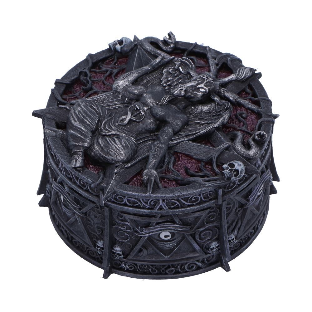 SPECIAL ORDER Nemesis Now - Baphoment Collection - Hoard of the Baphomet Trinket Box [JP]