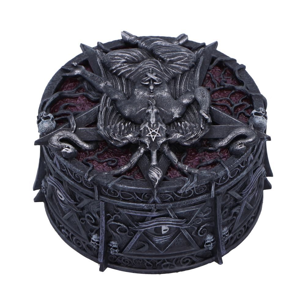 SPECIAL ORDER Nemesis Now - Baphoment Collection - Hoard of the Baphomet Trinket Box [JP]