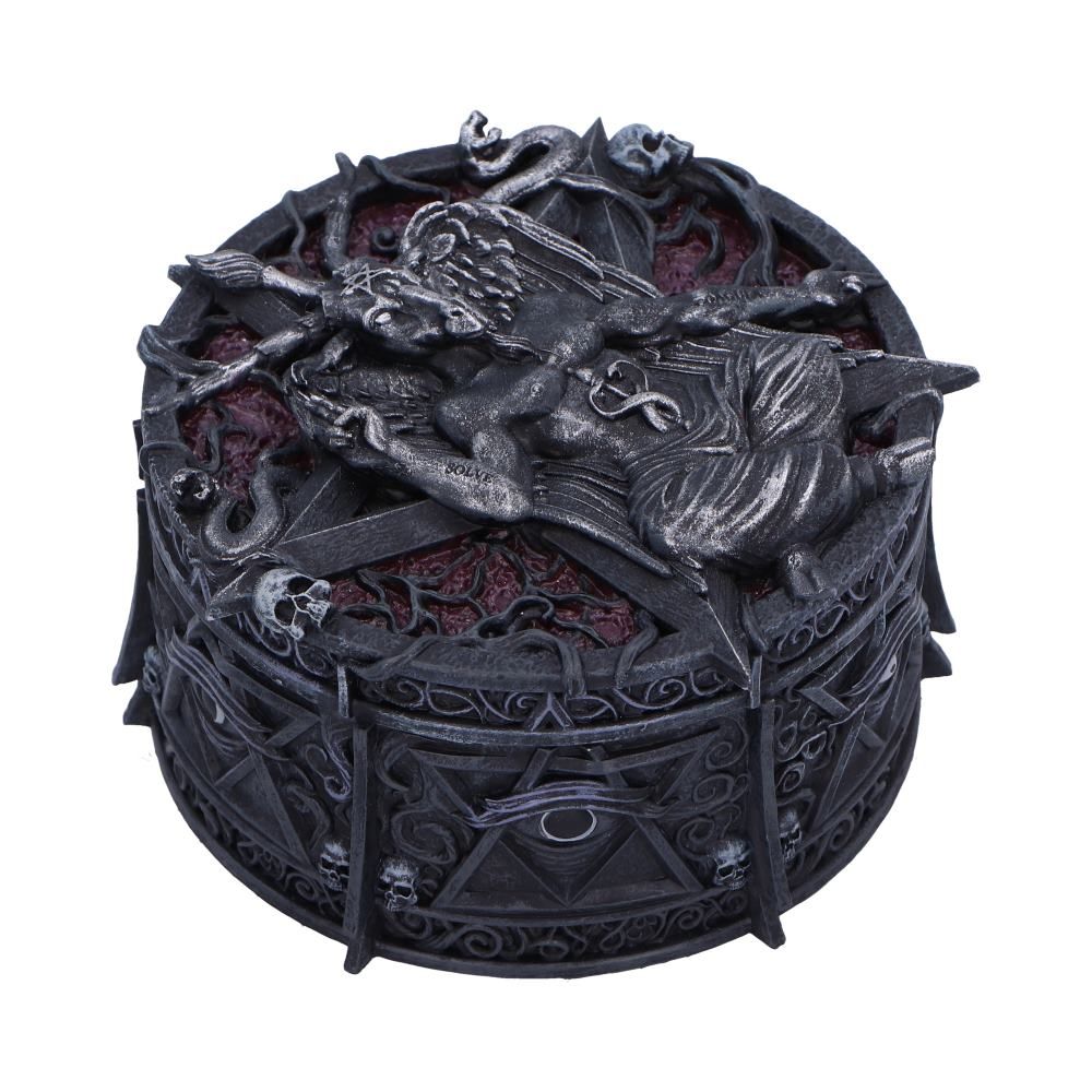 SPECIAL ORDER Nemesis Now - Baphoment Collection - Hoard of the Baphomet Trinket Box [JP]