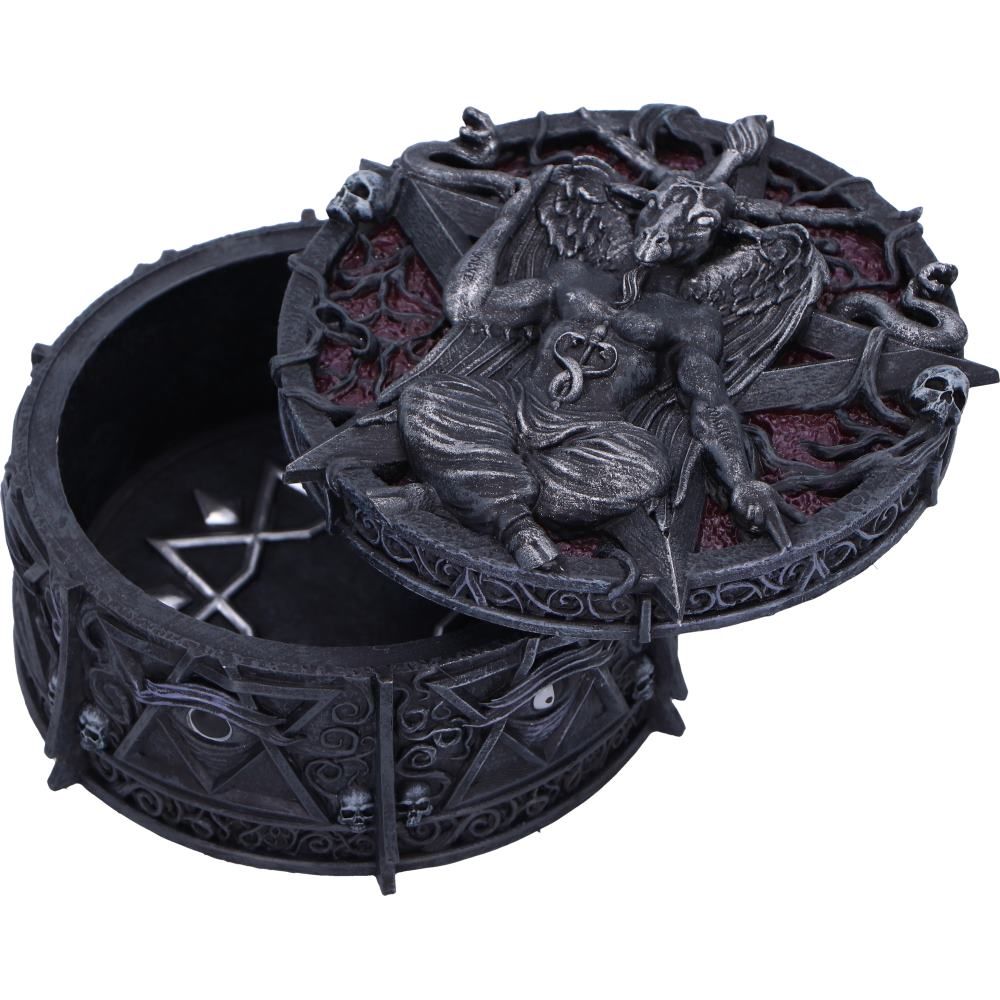 SPECIAL ORDER Nemesis Now - Baphoment Collection - Hoard of the Baphomet Trinket Box [JP]