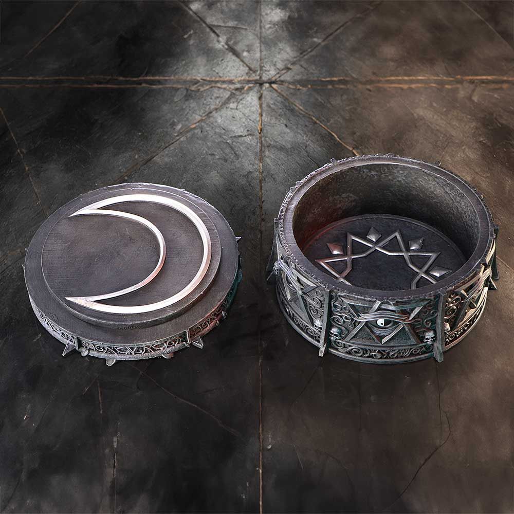 SPECIAL ORDER Nemesis Now - Baphoment Collection - Hoard of the Baphomet Trinket Box [JP]