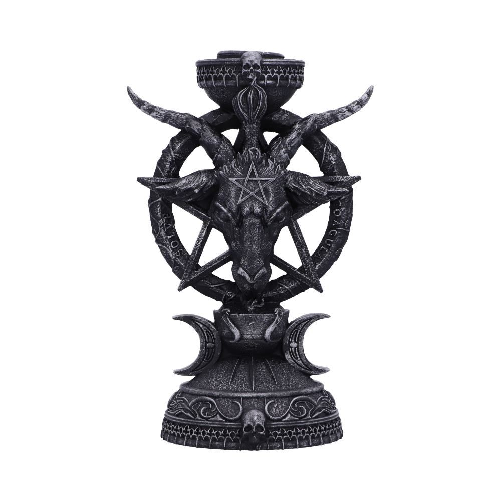 SPECIAL ORDER Nemesis Now - Baphoment Collection - Light of Baphomet Candle Holder [JP]