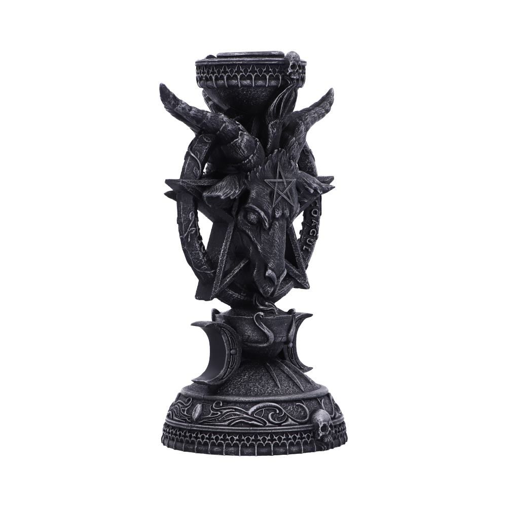 SPECIAL ORDER Nemesis Now - Baphoment Collection - Light of Baphomet Candle Holder [JP]
