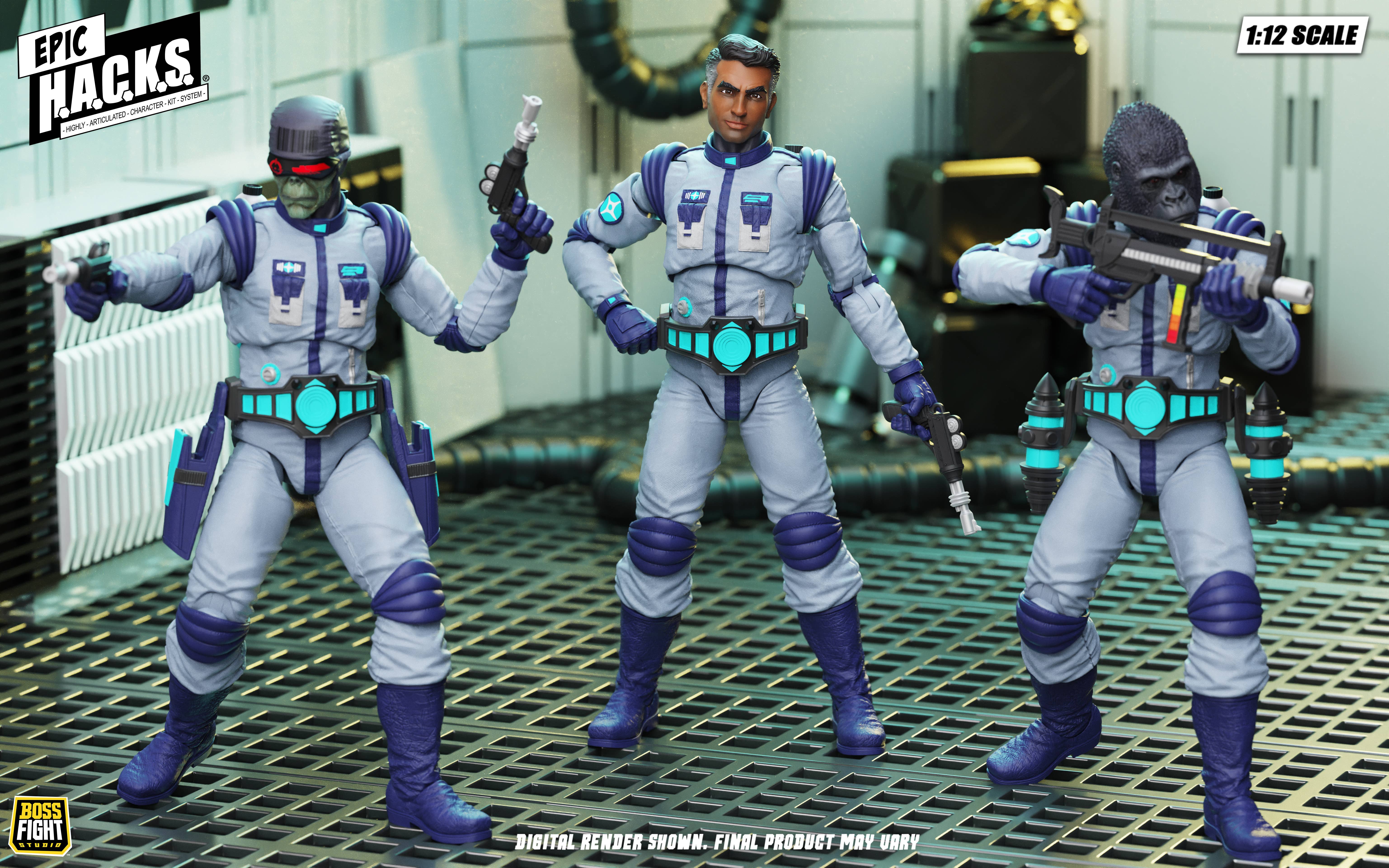 SPECIAL ORDER Boss Fight Studio - Epic H.A.C.K.S. - Rand Arora: Gamma Squad Leader 1/12 [JP]