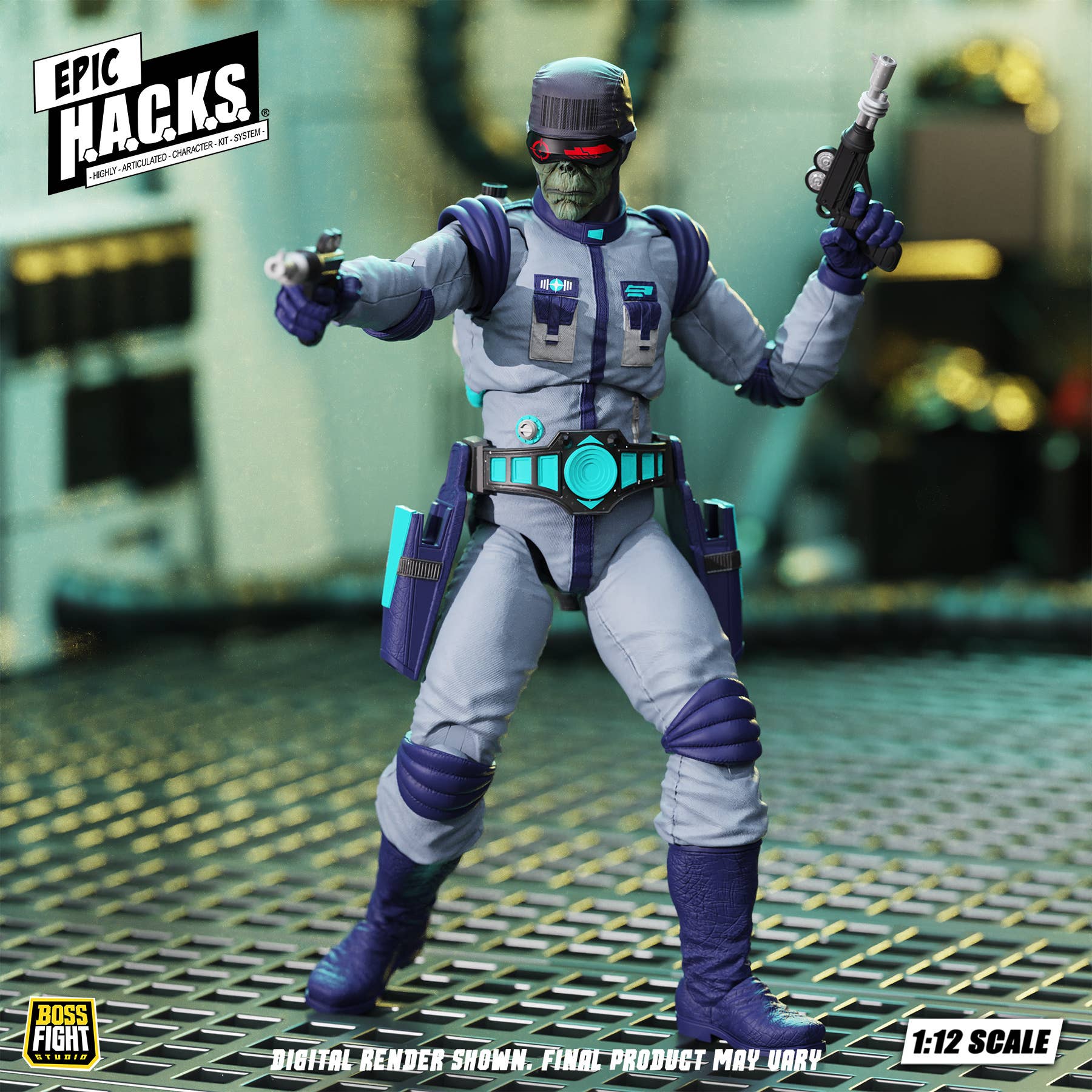 SPECIAL ORDER Boss Fight Studio - Epic H.A.C.K.S. - Rand Arora: Gamma Squad Leader 1/12 [JP]