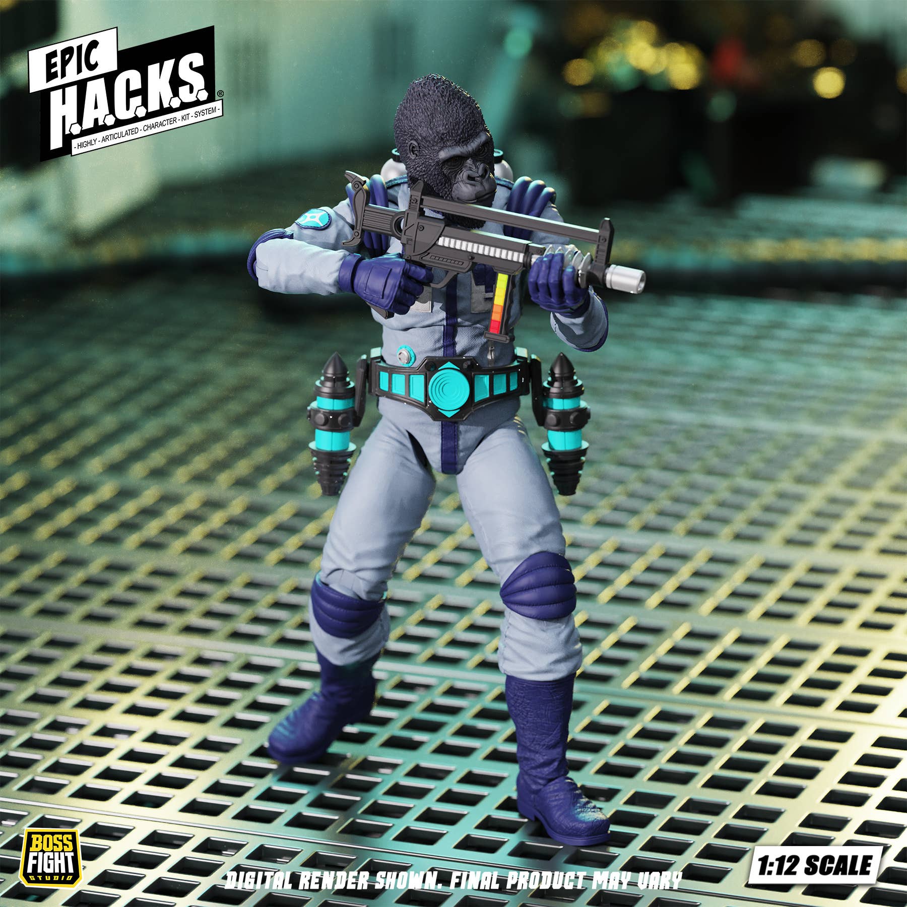 SPECIAL ORDER Boss Fight Studio - Epic H.A.C.K.S. - Rand Arora: Gamma Squad Leader 1/12 [JP]