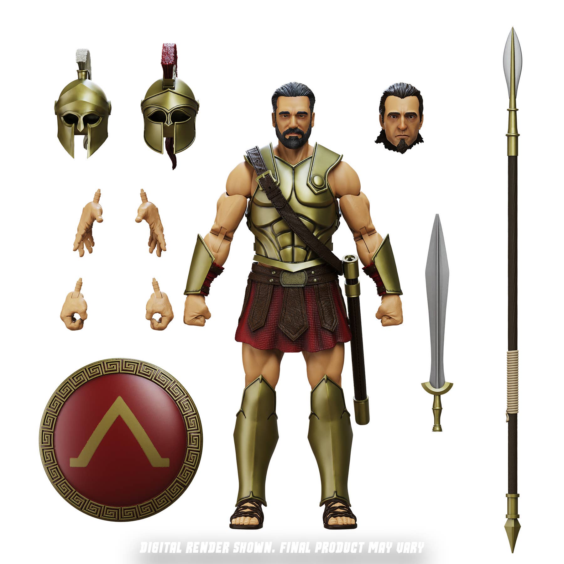 SPECIAL ORDER Boss Fight Studio - Epic H.A.C.K.S. - Spartan Warrior: Pride of Sparta 1/12 [JP]