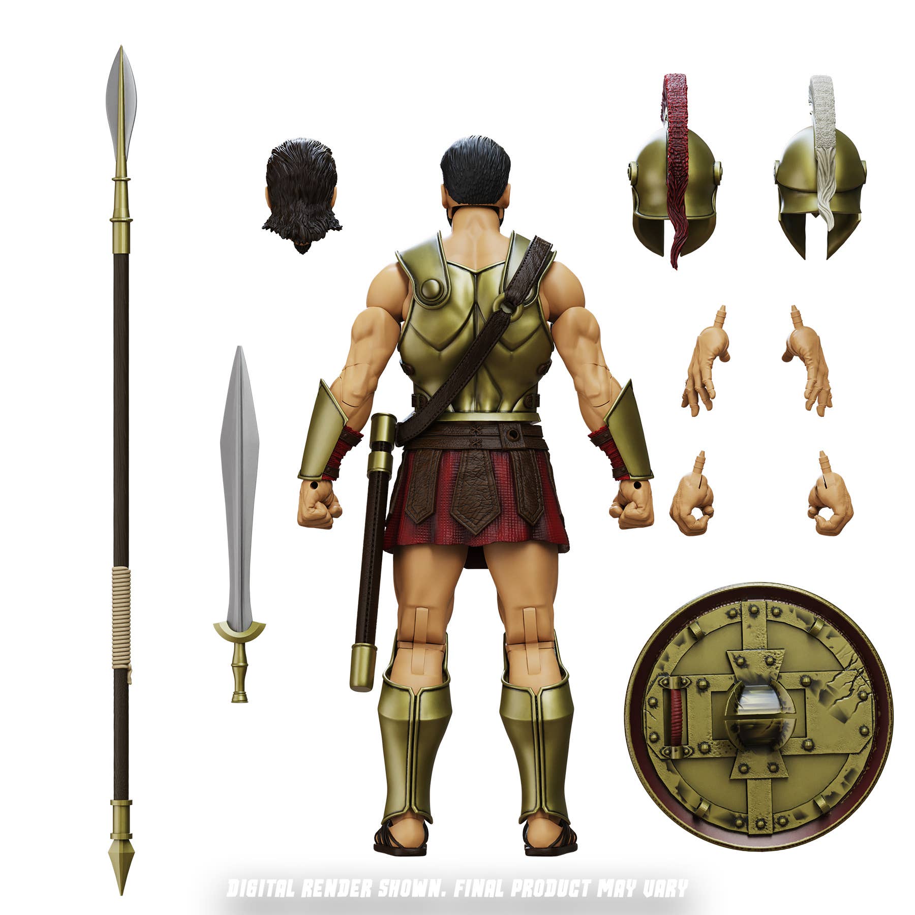 SPECIAL ORDER Boss Fight Studio - Epic H.A.C.K.S. - Spartan Warrior: Pride of Sparta 1/12 [JP]