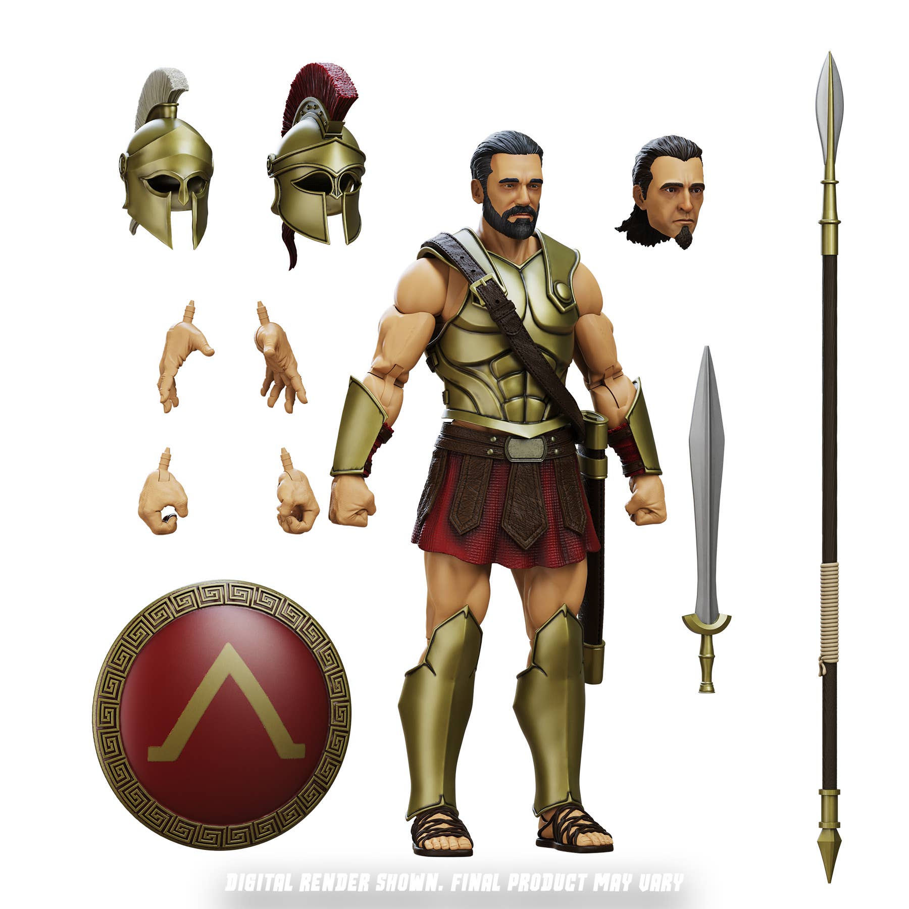 SPECIAL ORDER Boss Fight Studio - Epic H.A.C.K.S. - Spartan Warrior: Pride of Sparta 1/12 [JP]