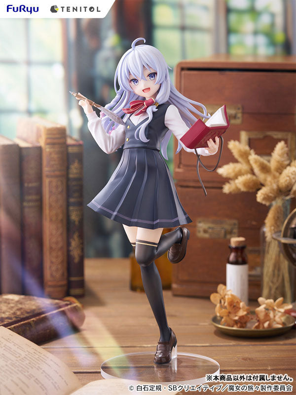PRE-ORDER FuRyu - TENITOL TALL - Wandering Witch: The Journey of Elaina - Elaina: School Uniform Ver.