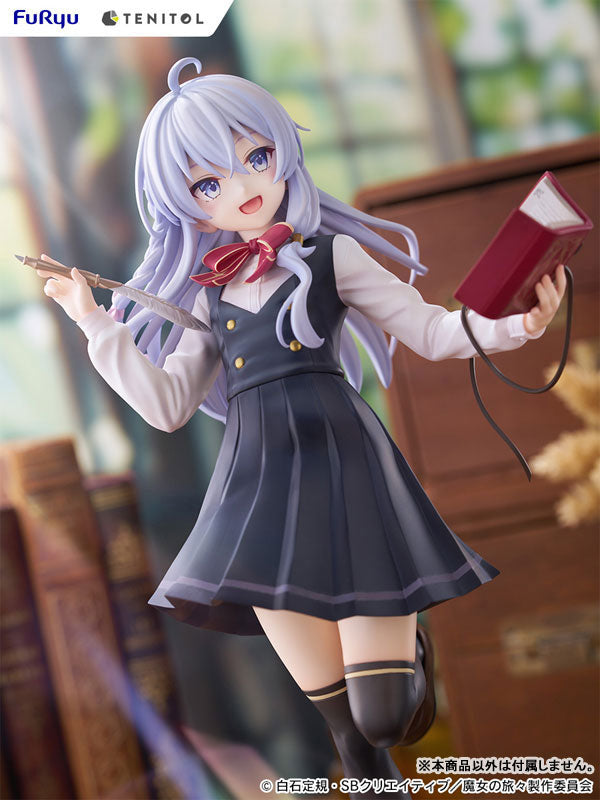 PRE-ORDER FuRyu - TENITOL TALL - Wandering Witch: The Journey of Elaina - Elaina: School Uniform Ver.