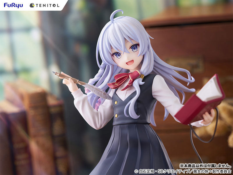 PRE-ORDER FuRyu - TENITOL TALL - Wandering Witch: The Journey of Elaina - Elaina: School Uniform Ver.