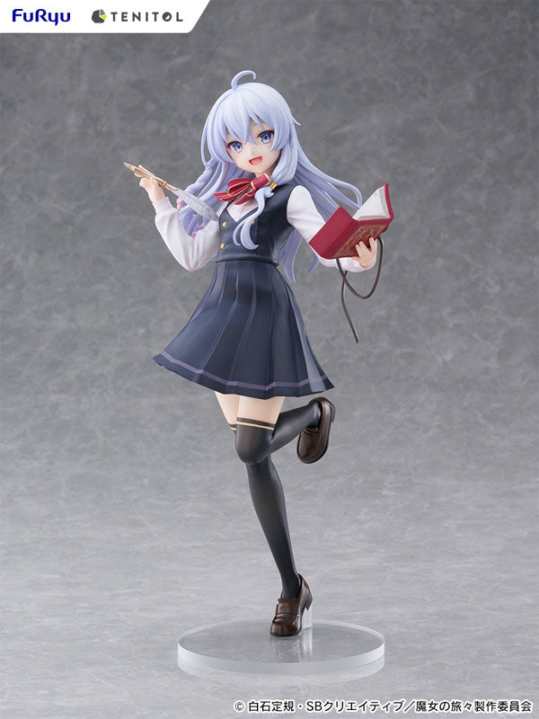 PRE-ORDER FuRyu - TENITOL TALL - Wandering Witch: The Journey of Elaina - Elaina: School Uniform Ver.