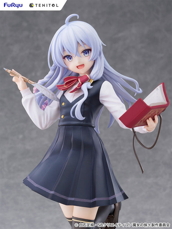 PRE-ORDER FuRyu - TENITOL TALL - Wandering Witch: The Journey of Elaina - Elaina: School Uniform Ver.
