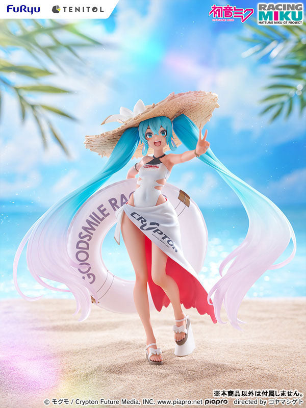 PRE-ORDER FuRyu - TENITOL - Hatsune Miku GT Project - Racing Miku 2024 Tropical Ver.