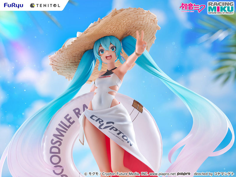 PRE-ORDER FuRyu - TENITOL - Hatsune Miku GT Project - Racing Miku 2024 Tropical Ver.