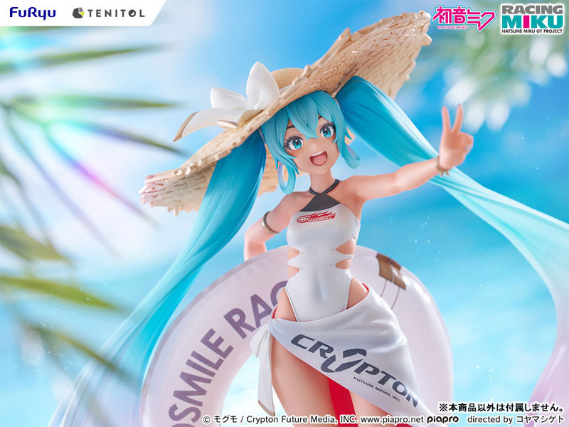 PRE-ORDER FuRyu - TENITOL - Hatsune Miku GT Project - Racing Miku 2024 Tropical Ver.