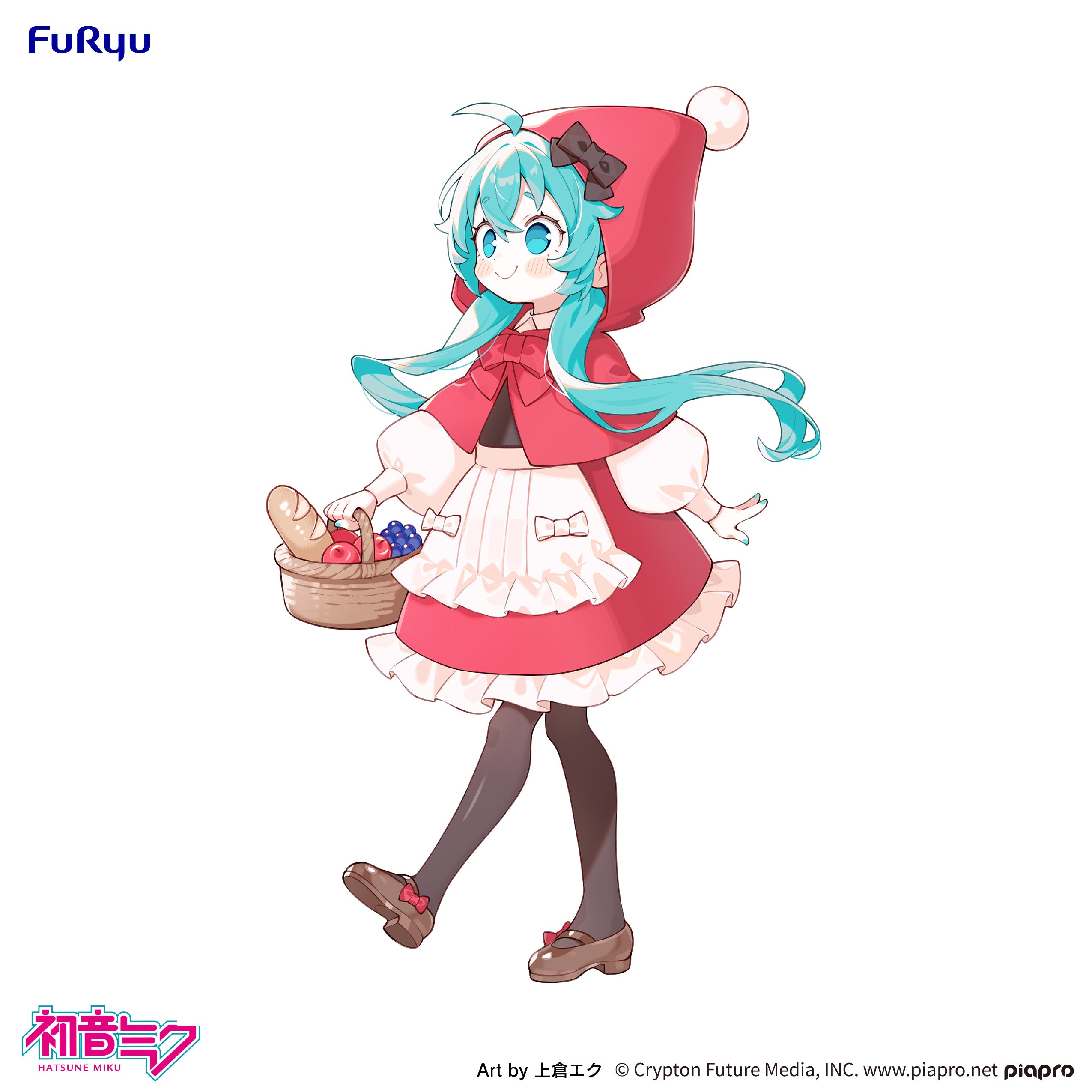 PRE-ORDER FuRyu - Hatsune Miku Desktop Fairy - Hatsune Miku: Little Red Riding Hood Ver.