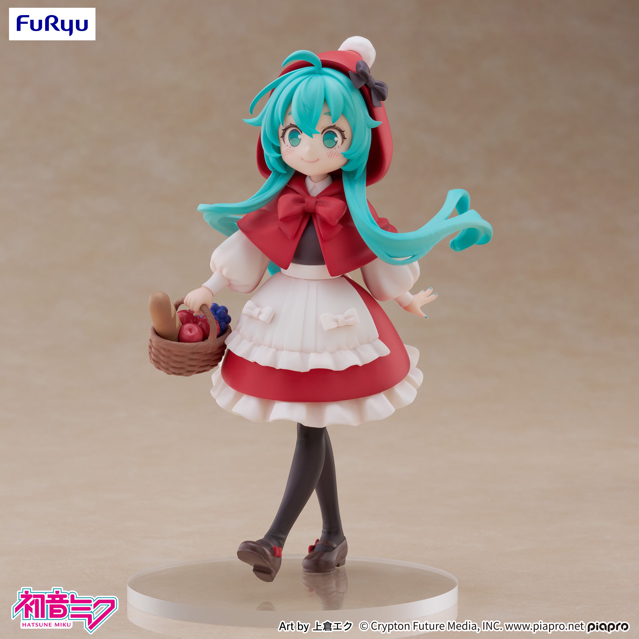 PRE-ORDER FuRyu - Hatsune Miku Desktop Fairy - Hatsune Miku: Little Red Riding Hood Ver.