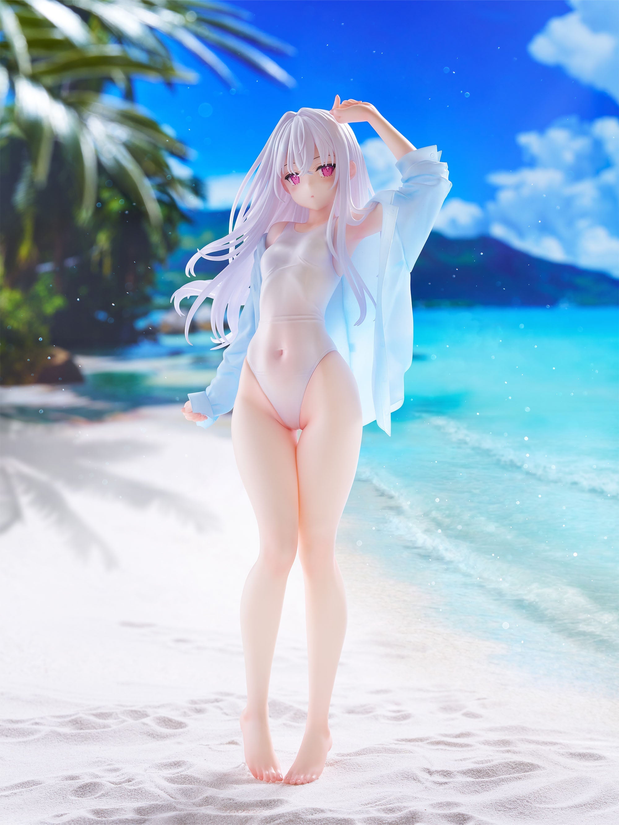 SPECIAL ORDER FuRyu - TENITOL TALL - MIGNON WORKS - shiro: Swimsuit Ver. [JP]