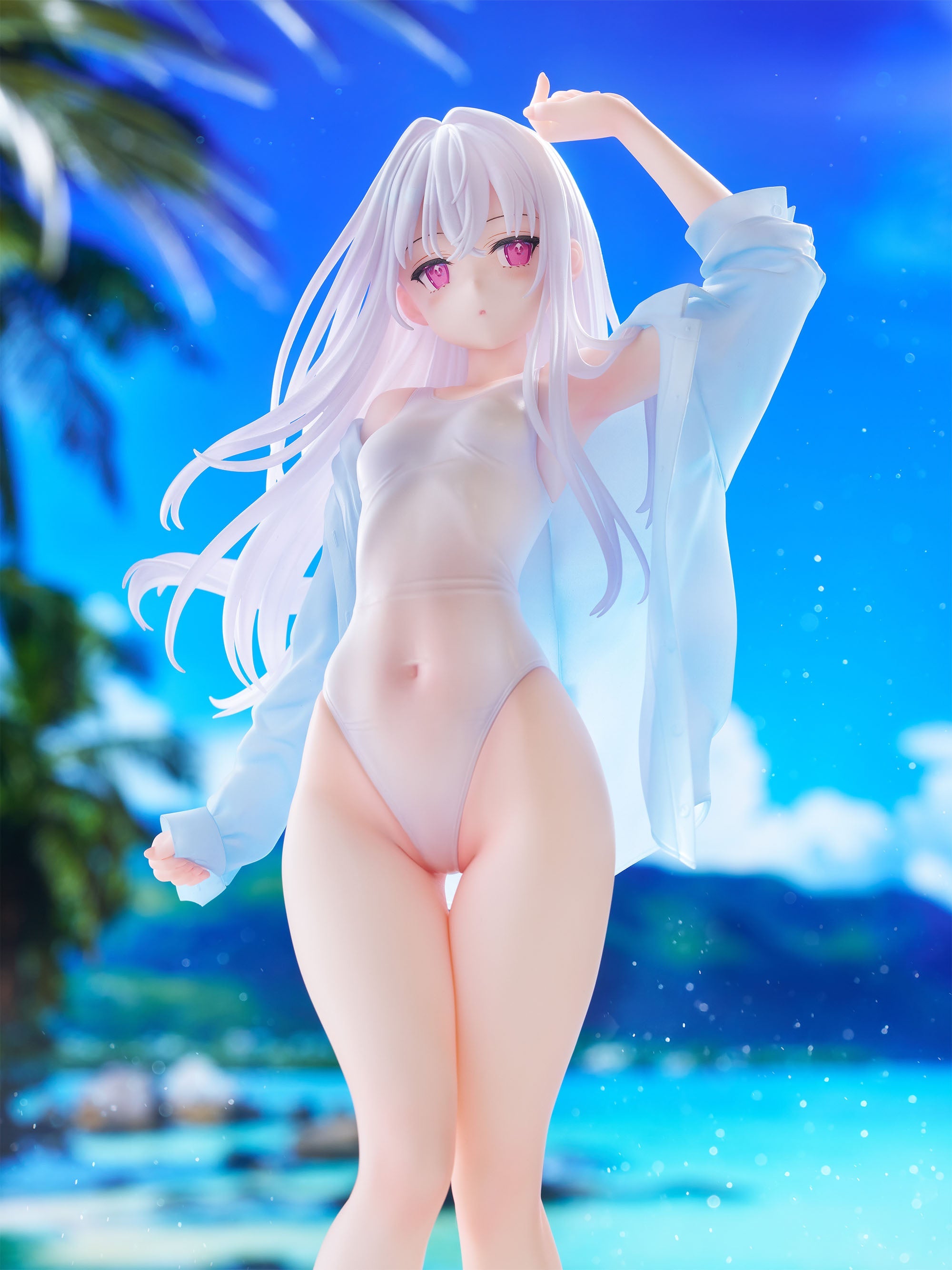 SPECIAL ORDER FuRyu - TENITOL TALL - MIGNON WORKS - shiro: Swimsuit Ver. [JP]