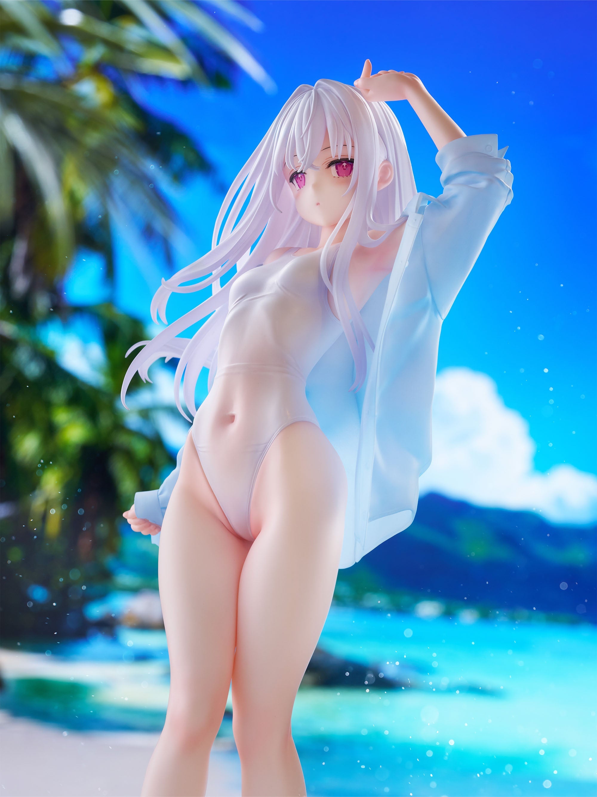 SPECIAL ORDER FuRyu - TENITOL TALL - MIGNON WORKS - shiro: Swimsuit Ver. [JP]