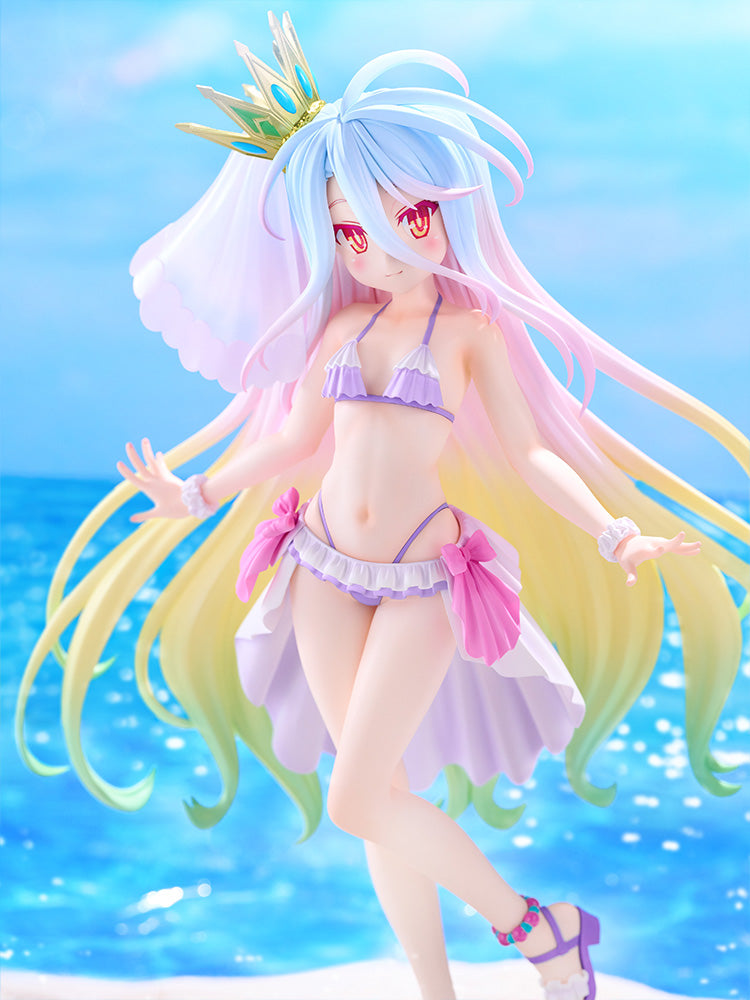 SPECIAL ORDER FuRyu - TENITOL TALL - No Game No Life - Shiro: Swimsuit Dress Ver. [JP]