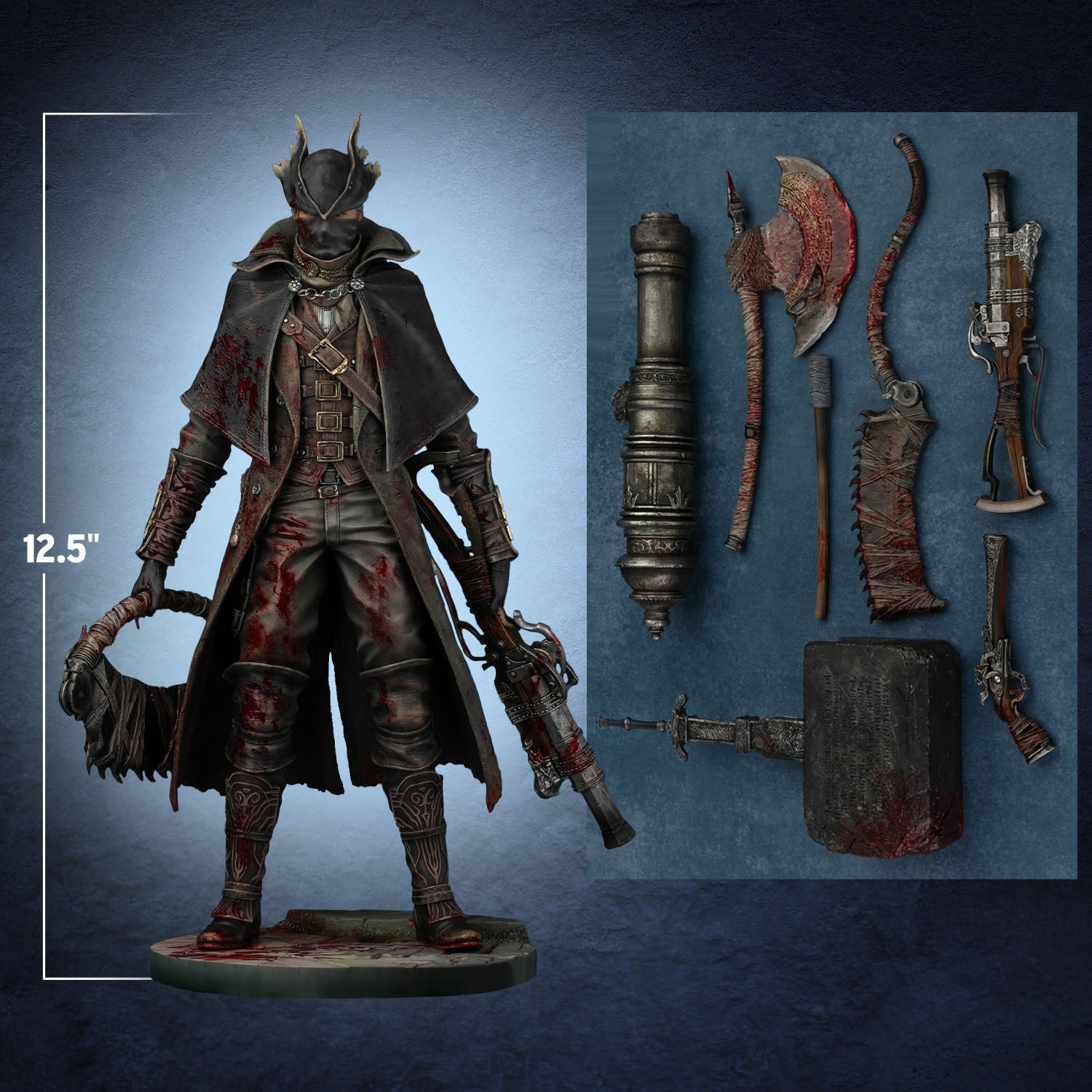 PRE-ORDER Gecco - Bloodborne - Hunter: Blood Regain Edition 1/6