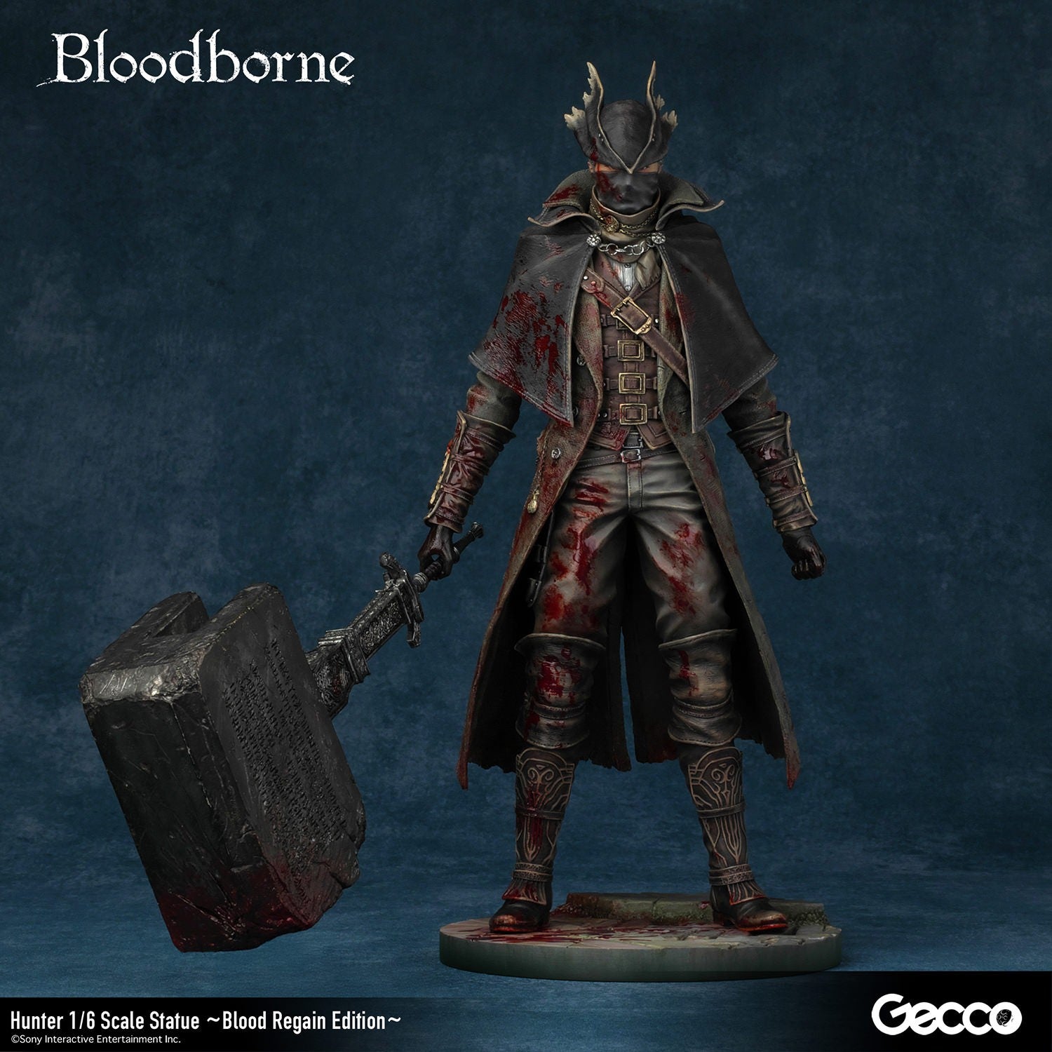 PRE-ORDER Gecco - Bloodborne - Hunter: Blood Regain Edition 1/6