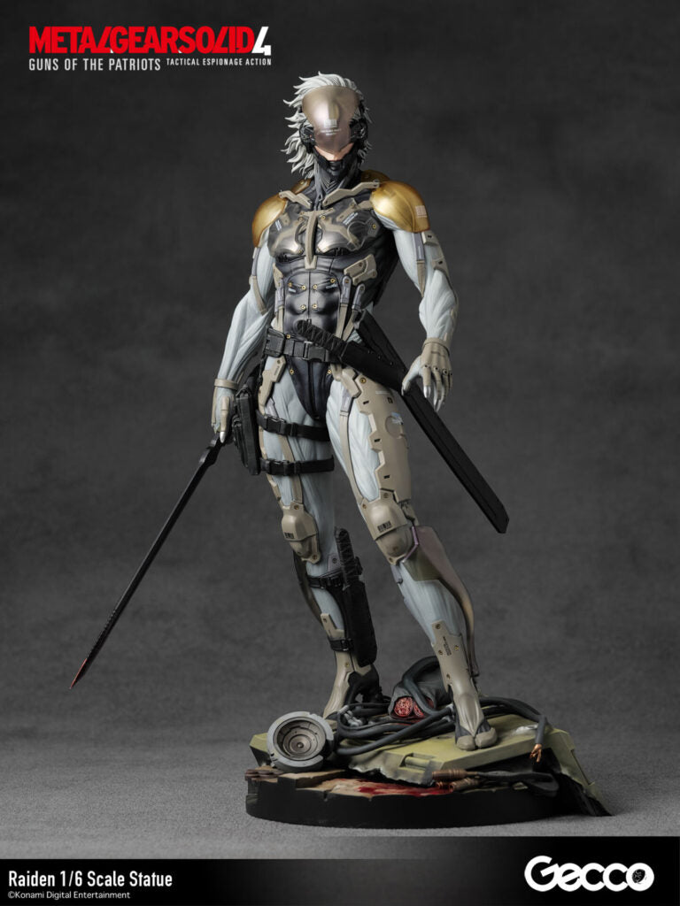 SPECIAL ORDER Gecco - Metal Gear Solid 4: Guns of the Patriots - Raiden 1/6 [JP]