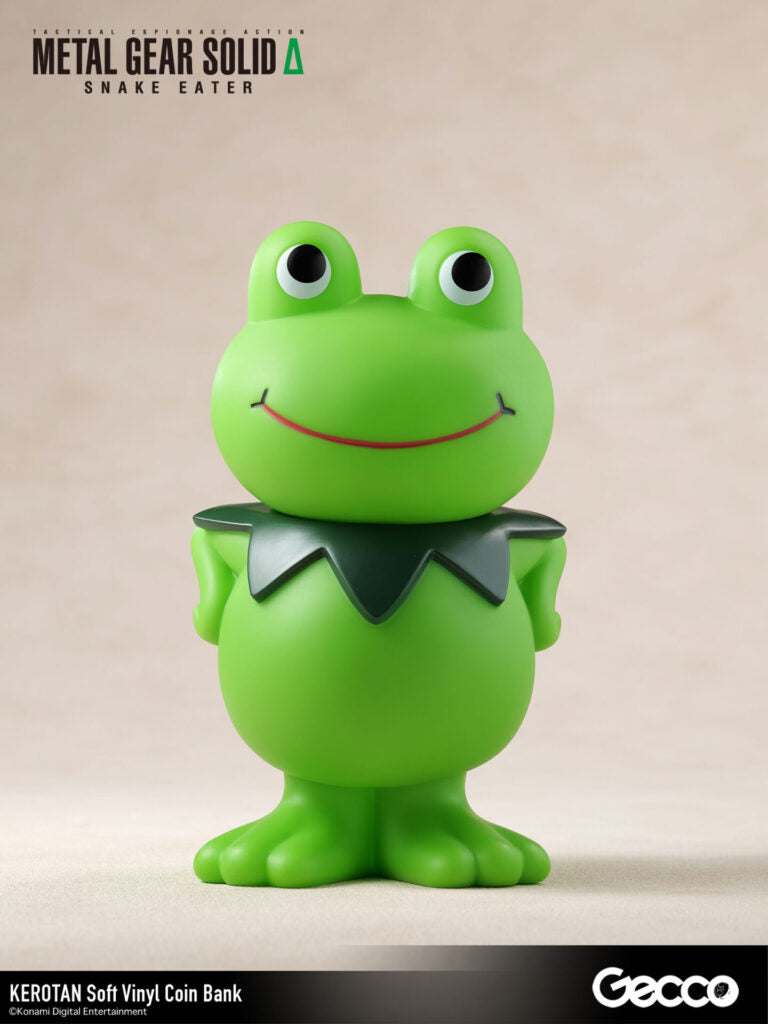 SPECIAL ORDER Gecco - Soft Vinyl Coin Bank - METAL GEAR SOLID Delta: SNAKE EATER - Kerotan [JP]