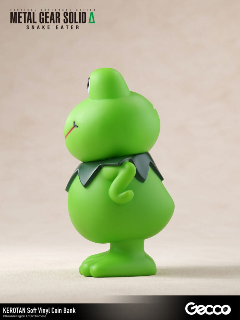 SPECIAL ORDER Gecco - Soft Vinyl Coin Bank - METAL GEAR SOLID Delta: SNAKE EATER - Kerotan [JP]